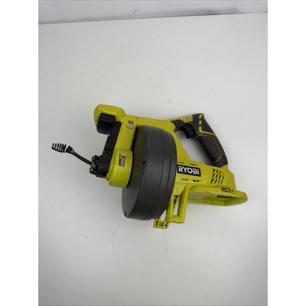 Ryobi P4001 18-Volt Drain Auger No Battery Included **PRE-OWNED/TESTED**